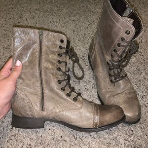 Steve Madden Combat Boots